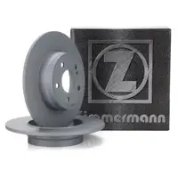 ZIMMERMANN Brake Disc Set for Mercedes C-Class W204 with Sport Package (Rear)