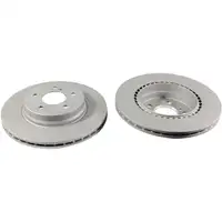 ZIMMERMANN Brake Disc Set for Mercedes C-Class W204 with Sport Package (Rear)