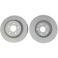 ZIMMERMANN Brake Disc Set for MERCEDES S-Class W221 C216 (without Sport Package) &ndash; Rear (R230)