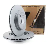 ZIMMERMANN Brake Discs for Mercedes W210 S210 280/420/430 55 AMG 270 CDI (Rear)