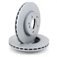 ZIMMERMANN Brake Disc Set for Mercedes W176, W245, C117 180, 160/180CDI (Front)