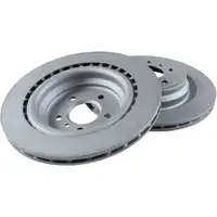 ZIMMERMANN Brake Discs + Pads + Wako for MERCEDES GLE M-Class W166 C292 (Rear)