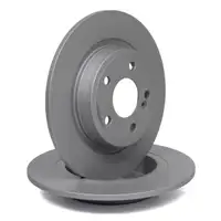 ZIMMERMANN Bremsscheiben + Bel&auml;ge f&uuml;r MERCEDES W176 W246 C117 X117 X156 hinten