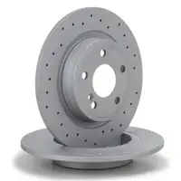 Zimmermann SPORT Bremsscheiben + Bremsbeläge MERCEDES W176 W246 C117 X117 X156 hinten