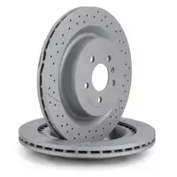 ZIMMERMANN Bremsscheiben f&uuml;r MERCEDES GL GLS X166 GLE M-KLASSE W166 C292 hinten