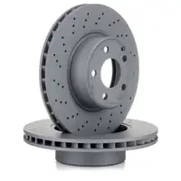 ZIMMERMANN Bremsscheiben Satz f&uuml;r MERCEDES S-Klasse W220 S280 S320 S350 vorne