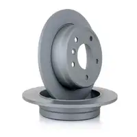 ZIMMERMANN Brake Disc Set for MERCEDES A-Class W168 Vaneo 414 (Rear)