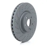 ZIMMERMANN Bremsscheiben f&uuml;r MERCEDES W211 S211 C219 W221 C216 R230 55 AMG 500 600 vorne