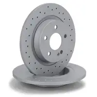 Zimmermann SPORT Brake Discs and Pads for MERCEDES W177 A220d X118 CLA180d GLA250e (Rear)