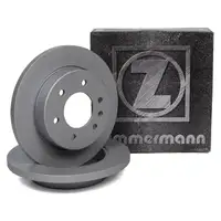 ZIMMERMANN Brake Disc Set for MERCEDES Sprinter 907 910 (Rear)