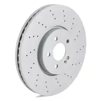 ZIMMERMANN Brake Disc Set for MERCEDES W177 C118 X118 H247 X247 45AMG (Front) 1774211000