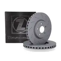 ZIMMERMANN Brake Disc Set for MERCEDES W/V177 W247 C/X118 H/X247 (Front) 2474212012
