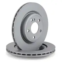 ZIMMERMANN Brake Discs + Pads for MERCEDES W176, C117, X117, X156 4MATIC (Rear)