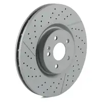 ZIMMERMANN Brake Disc Set for MERCEDES A-Class W176, CLA C117, X117, GLA X156 AMG (Front)