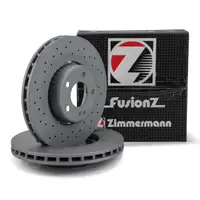 Zimmermann FORMULA S Brake Disc Set for Mercedes C-Class W205 (Front) 0004212112