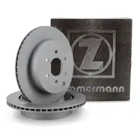 ZIMMERMANN Brake Disc Set for MERCEDES X-Class 470 (Rear) 4704230200
