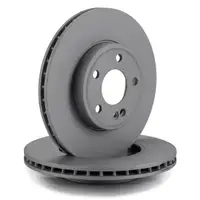 ZIMMERMANN Brake Discs + Pads + Wako for MERCEDES W177, V177, W247, C118, X118 (Front)