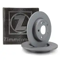 ZIMMERMANN Brake Disc Set for MERCEDES W177, V177, W247, C118, X118 (Rear) 2474230112