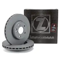ZIMMERMANN Brake Disc Set for MERCEDES V-Class, Viano, Vito (W639, W447) &ndash; Front