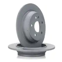 ZIMMERMANN Brake Disc Set for MERCEDES Viano Vito/Mixto W639 (Rear) 6394230112