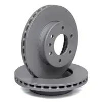 ZIMMERMANN Brake Discs + Pads + Wako for MERCEDES Sprinter 35/46/5-t Crafter (front)