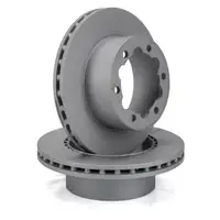 ZIMMERMANN Bremsscheiben Satz f&uuml;r MERCEDES Sprinter 46/50t 906 VW Crafter 2E 2F hinten