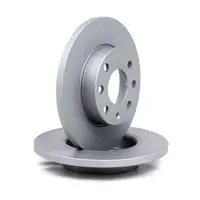 ZIMMERMANN Brake Discs + Brake Pads for OPEL Ascona C, Corsa A, Kadett D, E, Vectra A (front)