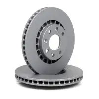 ZIMMERMANN Brake Disc Set, 256 mm, for OPEL Astra F, Kadett E, Vectra A, B (Front)