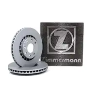 ZIMMERMANN Brake Disc Set, 256 mm, for OPEL Astra F, Kadett E, Vectra A, B (Front)