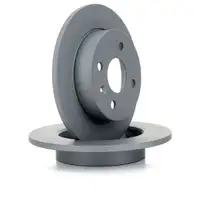 ZIMMERMANN Brake Discs + Brake Pads for OPEL Astra 4-Hole with ABS (Front + Rear)