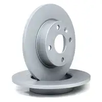 ZIMMERMANN Brake Discs + Pads for OPEL Corsa C 1.8 Tigra B TwinTop (Rear)