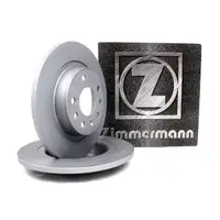 ZIMMERMANN Bremsscheiben Satz &Oslash; 278mm f&uuml;r OPEL Signum Vectra C SAAB 9-3 YS3F hinten