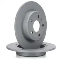 ZIMMERMANN Bremsscheiben Satz f&uuml;r OPEL Astra K Ampera-E F17 15 Zoll hinten