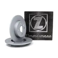ZIMMERMANN Bremsscheiben Satz &Oslash; 264mm f&uuml;r OPEL Combo Meriva A hinten 569116