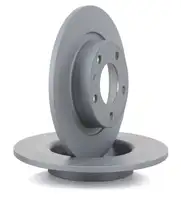 ZIMMERMANN Bremsscheiben Satz f&uuml;r Opel Corsa D 1.4 1.6 Turbo OPC 1.7CDTI hinten