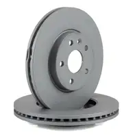 ZIMMERMANN Brake Discs for CHEVROLET AVEO, CRUZE, and OPEL ASTRA J (15-inch front)
