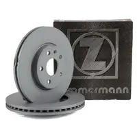 ZIMMERMANN Brake Discs for CHEVROLET AVEO, CRUZE, and OPEL ASTRA J (15-inch front)