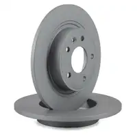 ZIMMERMANN Bremsscheiben + Bremsbel&auml;ge f&uuml;r OPEL Astra J 16/17 Zoll Zafira C POC J60 hinten