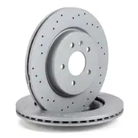 ZIMMERMANN Bremsscheiben Satz f&uuml;r OPEL Astra GTC OPC POC J05 280 PS hinten