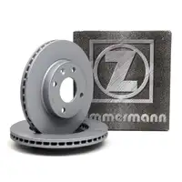 ZIMMERMANN Bremsscheiben Satz f&uuml;r OPEL KARL 1.0 1.0LPG 71/73/75 PS vorne