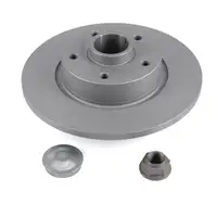 ZIMMERMANN Bremsscheiben + Radlager Satz f&uuml;r FIAT Talento NISSAN OPEL RENAULT hinten