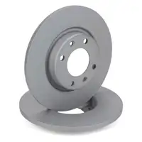 ZIMMERMANN Bremsscheiben Satz f&uuml;r CITROEN C4 3 OPEL Corsa-e Mokka-e PEUGEOT 2008 hinten