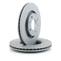 ZIMMERMANN Bremsscheiben Satz f&uuml;r CITROEN C2 C3 C4 C5 PEUGEOT 206 207 208 307 vorne