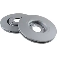 ZIMMERMANN Brake Disc Set for CITROEN C3, C4, C5 and PEUGEOT 207, 307, 308 (Front)