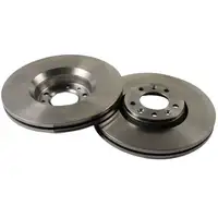 ZIMMERMANN Brake Discs + Brake Pads for CITROEN C5 2 2.0 16V + C5 3 (front)