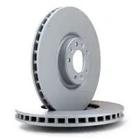 ZIMMERMANN Brake Discs + Pads + Wako for CITROEN C5 3 and PEUGEOT 508 (1 front)