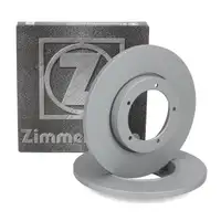 ZIMMERMANN Brake Disc Set for Porsche 911 2.0 (110&ndash;150 hp) and 912 1.6 (90 hp) &ndash; Front