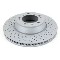 ZIMMERMANN Bremsscheiben + Bel&auml;ge + Wako f&uuml;r PORSCHE 997 3.6 Carrera / 4 345 PS hinten