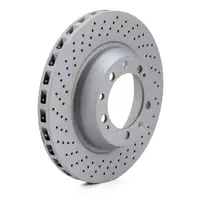 ZIMMERMANN Brake Discs pb:z Wako Brake Pads for PORSCHE 993 3.8 Carrera, 3.6 Turbo / GT2 (Rear)