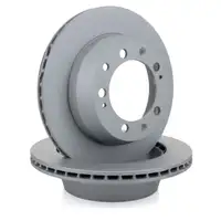 ZIMMERMANN Brake Disc Set for PORSCHE 924, 928, 4.5, 4.7 S, and 944 (up to 1987) &ndash; Rear &ndash; 94435204102